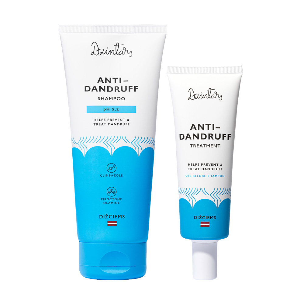 dzintars-dizciems-anti-dandruff-set-shampoo-treatment Dzintars Dižciems Anti-Dandruff set with shampoo 200ml and treatment 75ml