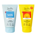 Dzintars Jūrmala sun care duo – SPF 50 High Protection Sun Balm with marine algae and SOS Soothing After Sun Balm with aloe vera and panthenol