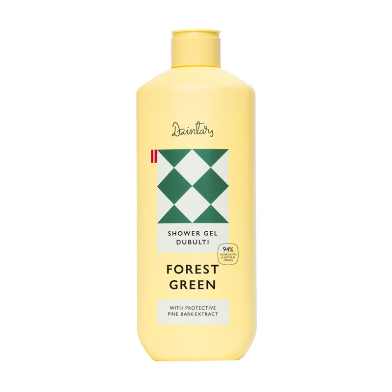 Dušas želeja Dzintars Dubulti ar zaļā meža aromātu