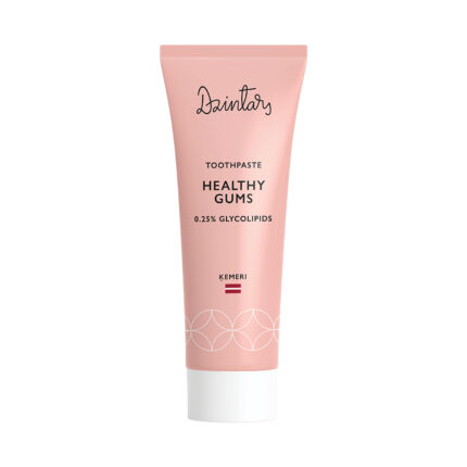 Ķemeri zobu pasta smaganām un zobu baltumam ar dabīgiem ekstraktiem un fluorīdu