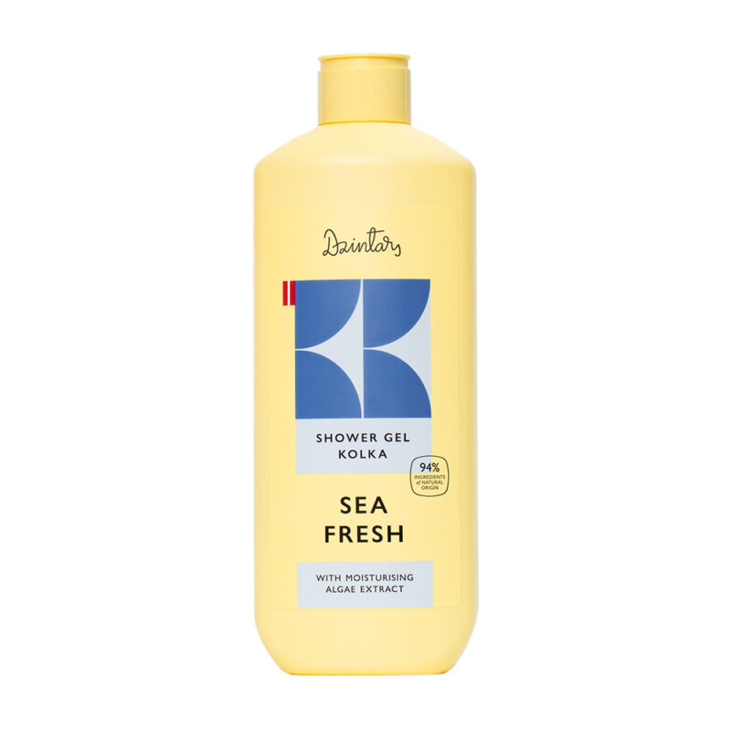 Mitrinoša dušas želeja Dzintars Kolka ar jūras svaiguma aromātu