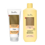 Ķermeņa krēms jutīgai ādai un dušas želeja Dzintars Tūja komplekts