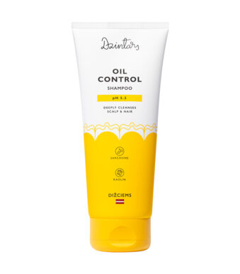 Dzintars Dižciems Oil Control Shampoo 200ml with sarcosine and kaolin for oily scalp