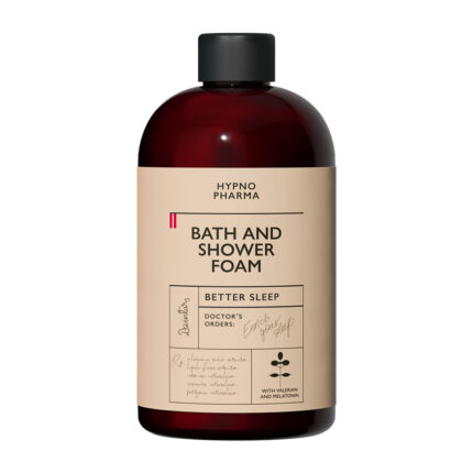 Dzintars Hypno Pharma Bath and Shower Foam 350ml with valerian extract and melatonin for better sleep